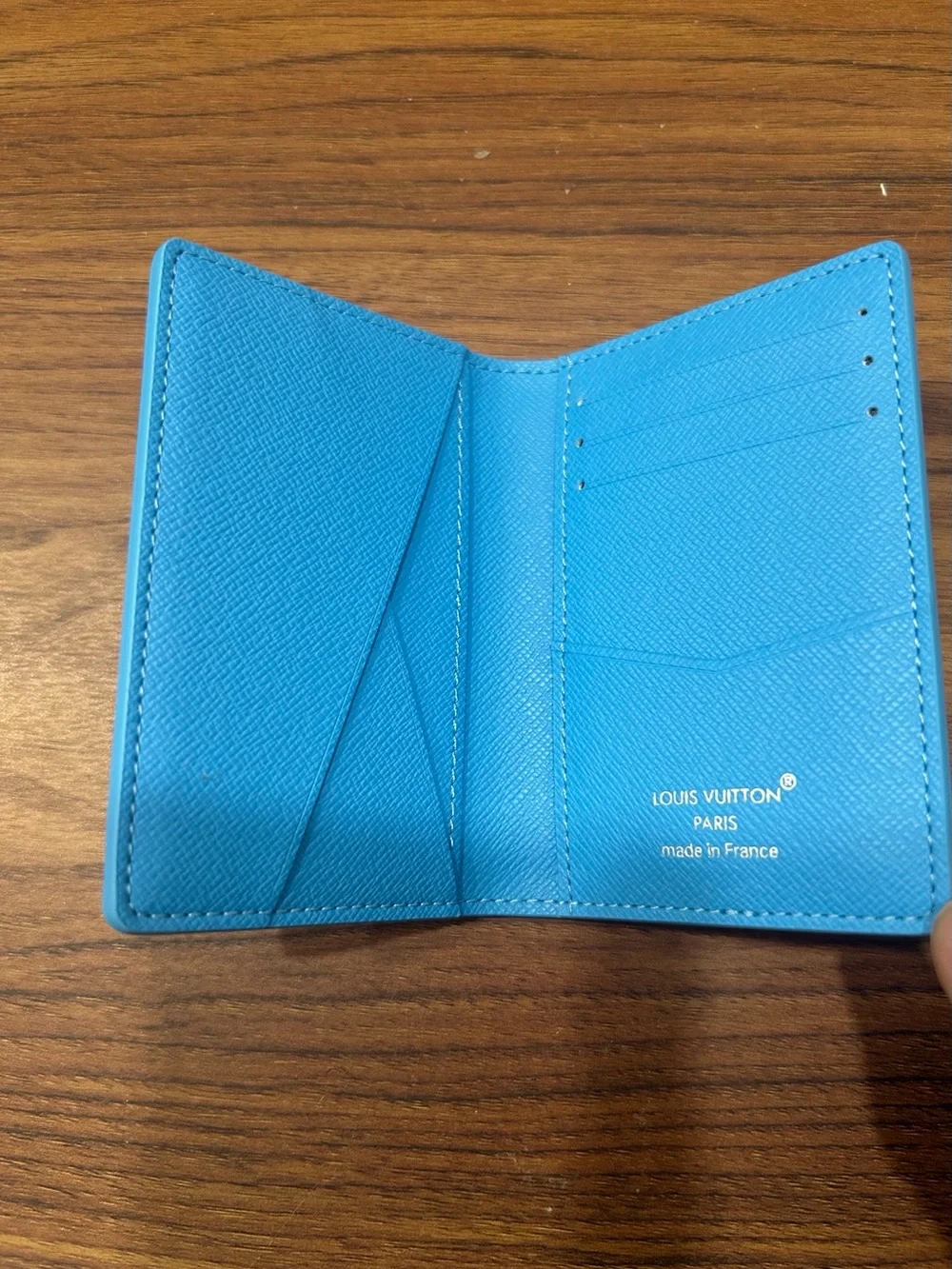 Louis Vuitton Blue Lagoon Pocket Organizer